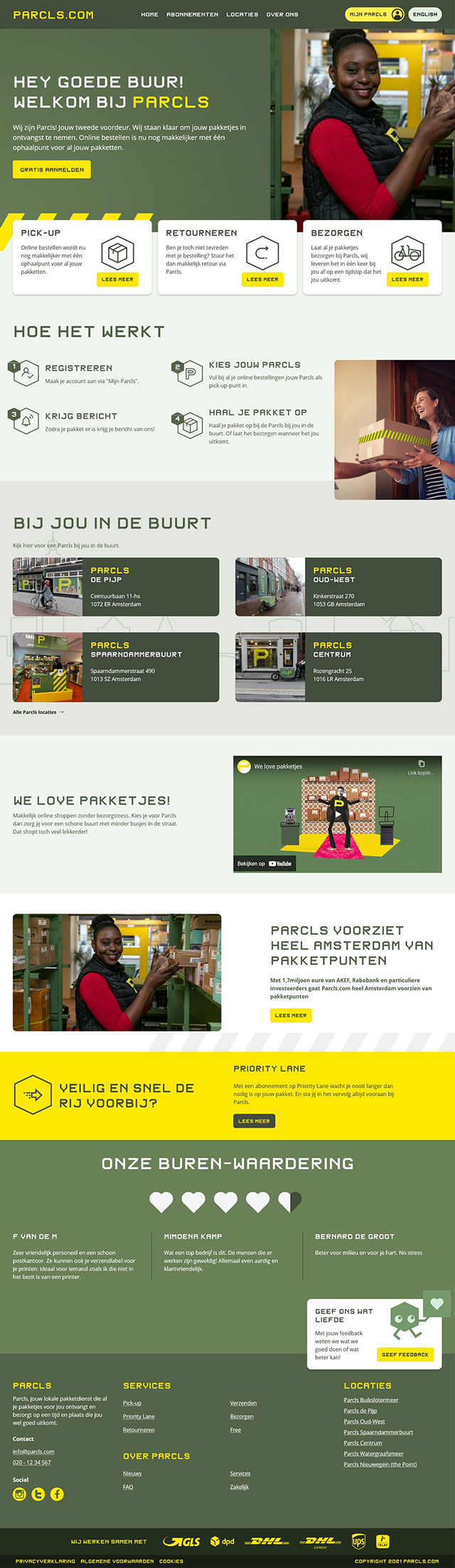 parcls.com screenshot